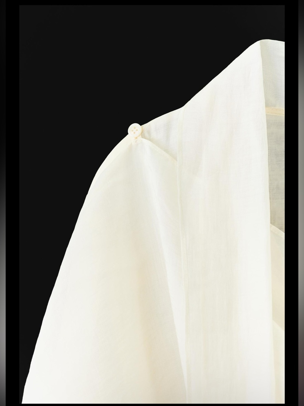 ZARA ZW COLLECTION HANDKERCHIEF SHIRT - Picture 4 of 11